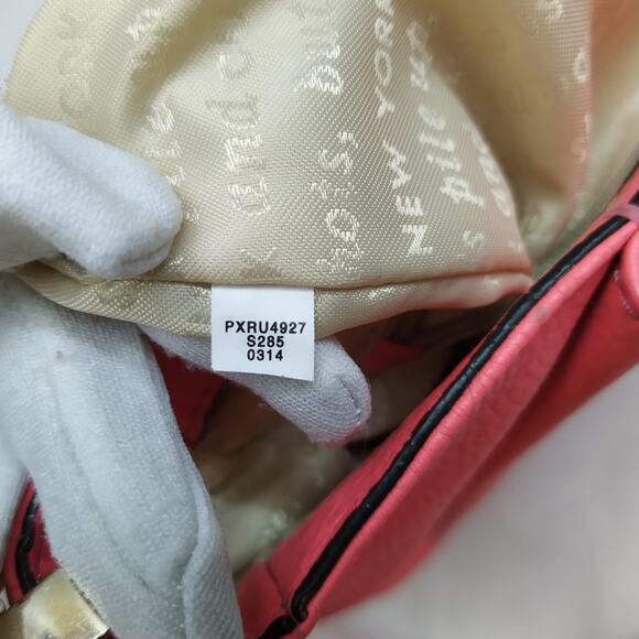 Kate Spade New York Pink Leather Top Handle Satchel Crossbody Bag - Picture 12 of 16